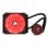 Kit di raffreddamento a liquido rosso Nfortec Hydrus V2 120