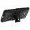 Avizar Funda Negra con Soporte para Nokia Lumia 640 XL