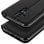 Custodia a libro nera Avizar con funzione supporto per Nokia 8.1