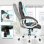 Silla de Oficina Extra Acolchada Rotatoria 360º Negra