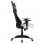 Cadeira de Escritório Racing Gamer Branca/Preta