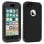Avizar Funda Protectora Ultrarersistente Multicapa de color Negro para iPhone 5 / 5S / 5C