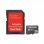 Adattatore SanDisk MicroSDHC da 32 GB Classe 4 + SD