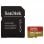SanDisk Extreme MicroSDXC 128GB Clase 10 U3 V30 A2 UHS-I + Adaptador SD