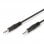 Digitus Câble Audio Jack Mâle/Mâle 3.5mm 2.5m Noir