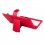 SilverHT Capa Universal com Teclado MicroUSB Vermelho/Branco para Tablets de 9" - 10.1"