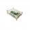 Joy-It RB-CaseP4+01 Caixa Transparente Acrílica para Raspberry Pi 4