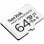 SanDisk MicroSDHC haute endurance 64 Go classe 10 U3 V30 UHS-I + adaptateur SD
