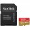 SanDisk Extreme Plus MicroSDXC 64GB Clase 10 U3 V30 A2 + Adaptador SD