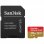 SanDisk Extreme Plus MicroSDXC 256GB Clase 10 U3 V30 A2 + Adaptador SD