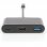 Digitus DA-70855 laptop-dockingstation & portreplikator USB 3.2 Gen 1 (3.1 Gen 1) Type-C Schwarz