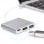 Digitus Adaptador USB 3.0 Type-C a HDMI/USB 3.0/USB C Blanco