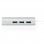 Digitus DA-70255 laptop-dockingstation & portreplikator USB 3.2 Gen 1 (3.1 Gen 1) Type-C Grau, Weiß