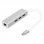 Digitus DA-70255 laptop-dockingstation & portreplikator USB 3.2 Gen 1 (3.1 Gen 1) Type-C Grau, Weiß