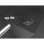 Purline Afrodita Biochimenea Eléctrica Mural 750W Acero Negro