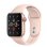 Apple Watch Series 5 GPS + Cellular 40mm Retina OLED Caixa Dourada Correa Rosa Arena S/M Resistente à Água 50m ECG