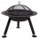 Purline EFP4 Parrilla Barbeque Braseiro Exterior de Lenha com Tampa