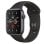 Apple Watch Series 5 GPS 44mm Gris Espacial con Correa Deportiva Negra