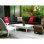 Purline MYSTIC Lareira de Mesa Farol com Vidro Temperado 1000W Preto