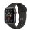 Apple Watch Series 5 GPS 44mm + Cellular Gris Espacial con Correa Deportiva Negra