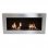Purline Nisa Biochimenea Mural Hasta 4kW Acero Inoxidable