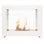 Purline Styx Lareira Modular de Chão Hasta 2.5kW Branco