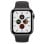 Apple Watch Series 5 GPS 40mm + Cellular Acero Inoxidable Negro Espacial con Correa Deportiva Negra