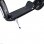 HomCom Scooter Patinete con 2 Ruedas Manillar Ajustable Negro