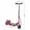 HomCom Scooter Patinete Eléctrico Plegable con Manillar Rojo