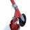 HomCom Scooter Patinete Eléctrico Plegable con Manillar Rojo