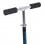 HomCom Scooter Patinete Plegable Manillar Ajustable Aluminio Blanco/Azul