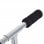 HomCom Scooter Patinete Plegable Manillar Ajustable Aluminio Blanco/Azul