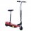 HomCom Scooter Trotinete Eléctrico com LED Vermelho