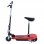 HomCom Scooter Trotinete Eléctrico com LED Vermelho