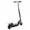 HomCom Scooter Patinete Eléctrico Plegable con Manillar Negro/Plata