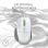 Razer Basilisk Ratón Gaming 16000 DPI Blanco