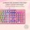 Razer Huntsman Quartz US Layout Teclado Mecánico Gaming Retroiluminado