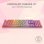 Razer Huntsman Quartz US Layout Teclado Mecánico Gaming Retroiluminado