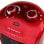 Riscaldatore ceramico Orbegozo CR 5036 1800W oscillante compatto rosso