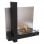 Purline Musa Biochimenea Mural 2kW Negro