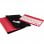SilverHT Funda Universal Gripcase Bluetooth 3.0 Roja + Teclado para Tablets 9" - 10.1"