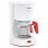 Ufesa CG7213 Activa Cafetera de Goteo 6 Tazas 0.6L 800W Blanco/Rojo