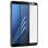 Avizar Protector de Pantalla de Cristal Templado Ultrarfino Bordes Negros para Samsung Galaxy A8
