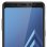 Avizar Protector de Pantalla de Cristal Templado Ultrarfino Bordes Negros para Samsung Galaxy A8