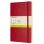 Moleskine Grand Carnet Classique 192 Feuilles Pages Lisses Couverture Souple Rouge