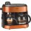 Ufesa CK7355 Cafeteira Expresso 1.25L 1800W Preta/Laranja