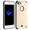 Avizar Funda Protectora de Aluminio y Silicona dorada para iPhone 7 / iPhone 8