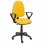 Piqueras y Crespo Algarra Bali Chaise de Bureau à Bras Fixes Jaune