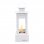 Purline Iris W Biochimenea de Sobremesa/Suelo 1kW Blanco