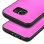 Avizar Funda Protectora de Aluminio y Silicona Rosa para Samsung Galaxy S7 Edge